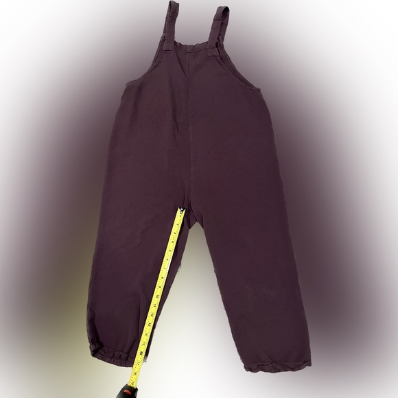 H & M Cropped Overall in Brown SIZE Small - Picture 3 of 8